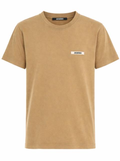 JACQUEMUS Jacquemus Women Grosgrain Short Sleeve T-Shirt