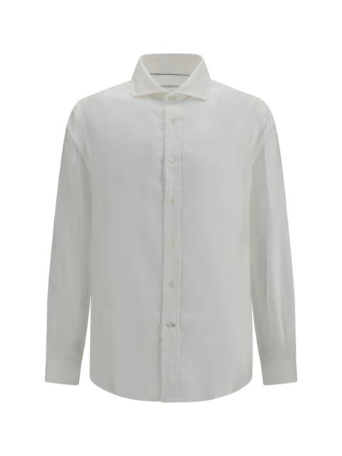 Brunello Cucinelli Brunello Cucinelli Cotton Shirt Taupe
