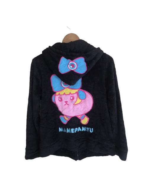 Other Designers Japanese Brand - Mamepamyu cartoon japanese Fur hoodie fleece