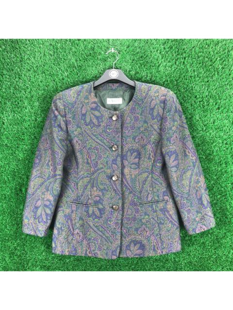 Other Designers Vintage - Vintage 80's Wool Women Jacket by Vinvert