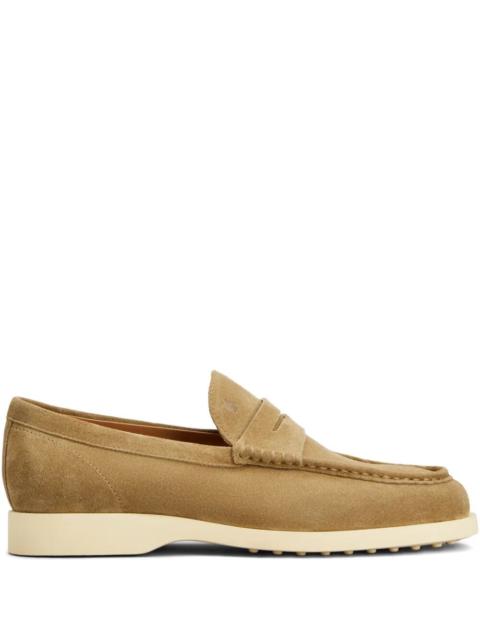 Tod's Tod's Men Light Suede Loafers