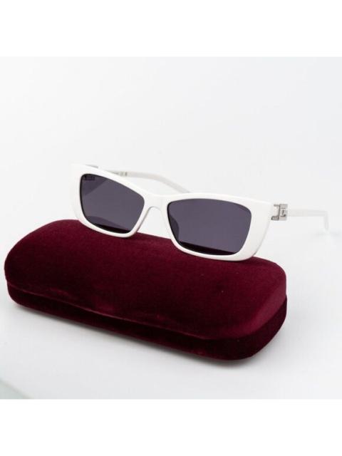 GUCCI Gucci Women Sunglasses White Grey Cat Eye GG1681S 006 BRAND NEW