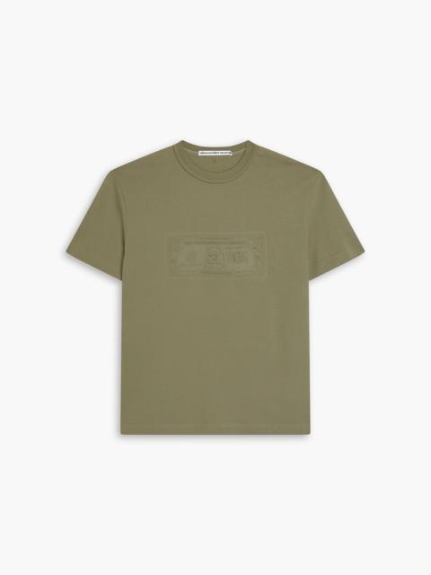 Alexander Wang Embossed cotton-jersey T-shirt