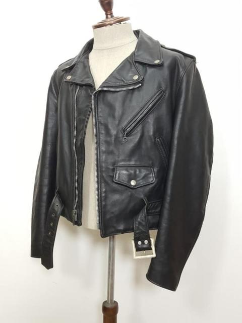Schott Vtg. Schott Perfecto 618 Leather Motorcycle Quilted Jacket
