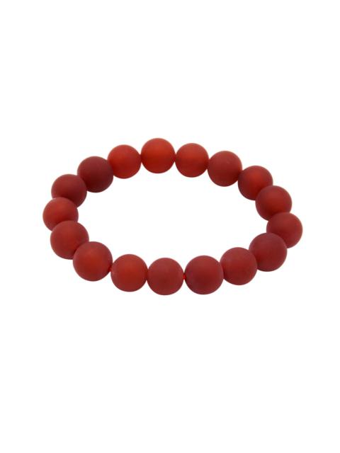 Jewelry - Bracelet - Matte Red Agate 12MM.