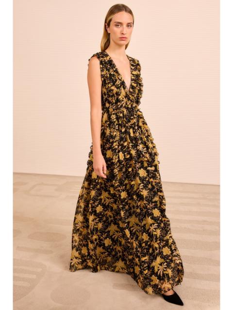 ULLA JOHNSON Aida Cascading Ruffle Gown