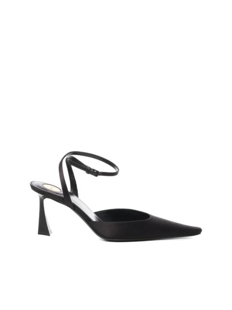 SAINT LAURENT 75mm Aimée slingback pumps