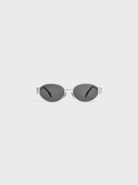 CELINE Triomphe Metal 01 Sunglasses in Metal