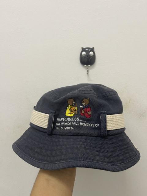 Other Designers Jean Charles De Castelbajac - Rare Vintage CASTELBAJAC SPORT Happiness Art Bucket Hat