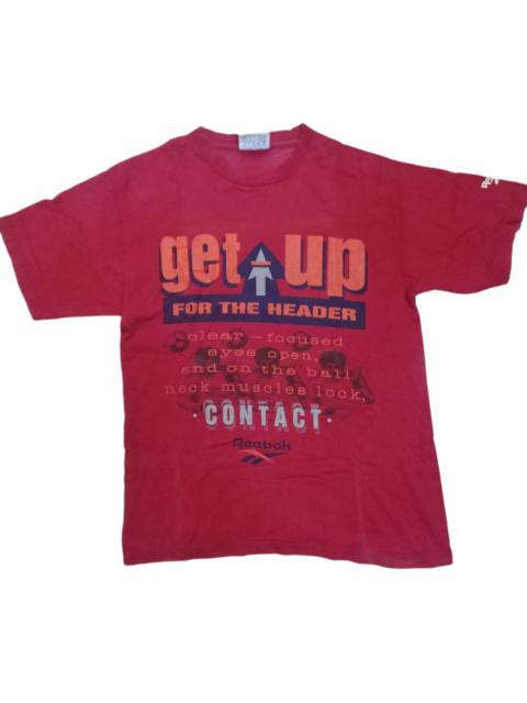Other Designers Vintage - 🔥Vintage Single Stitched Reebok Get Up Tees