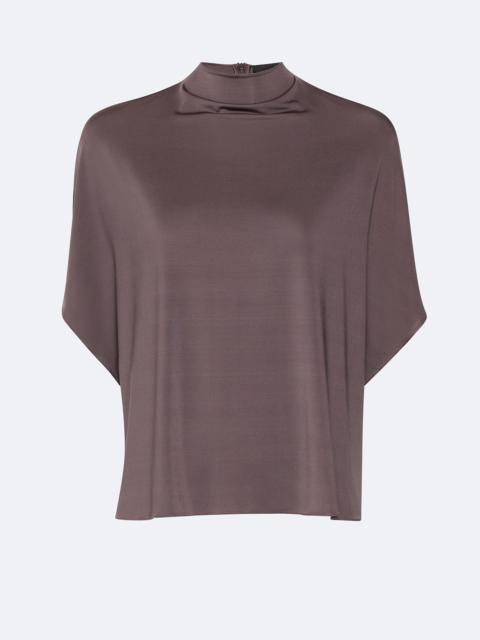 LAPOINTE Lightweight Jersey Cape Tee