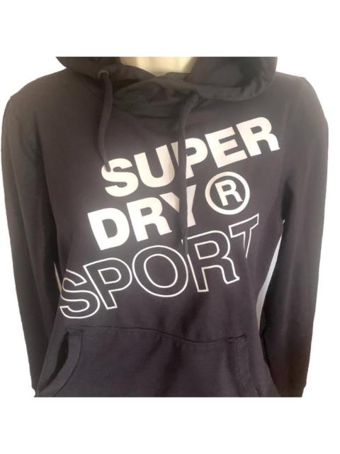 Other Designers Superdry Women's Black Hoodie