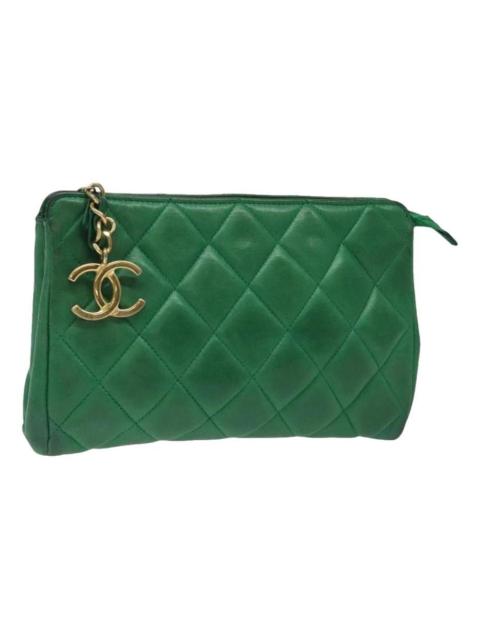 CHANEL Vegan leather purse