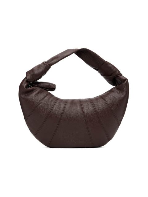 Lemaire Brown Mini Fortune Croissant Bag
