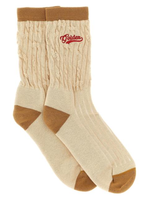 Golden Goose Golden Goose Women Braided Socks