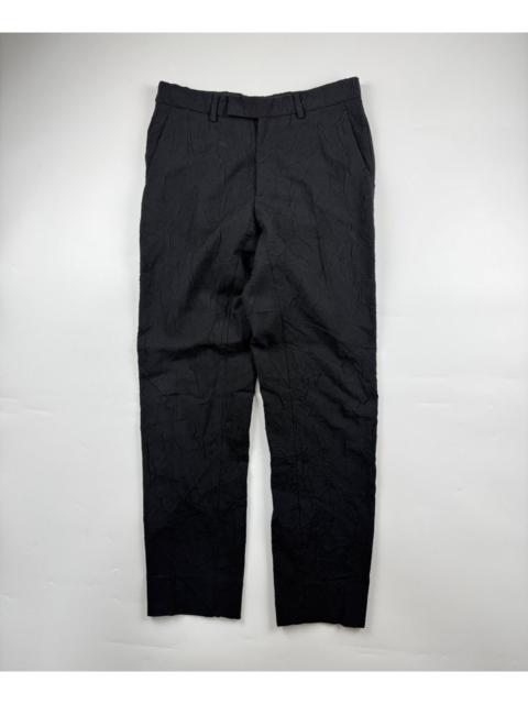 Dior Dior Homme Wool Wrinkled Trouser