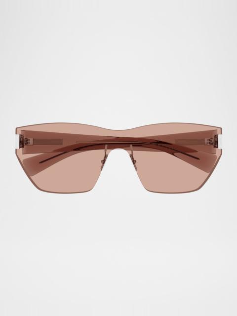 SAINT LAURENT Shield Nylon Sunglasses
