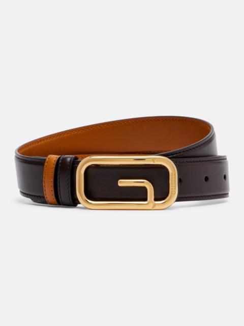 GUCCI Reversible leather belt