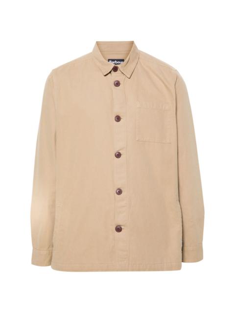 long-sleeve cotton shirt