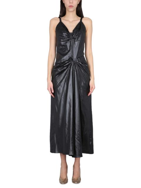 Maison Margiela MAISON MARGIELA Ruched Midi Dress