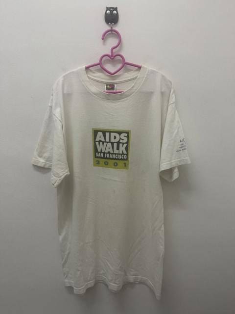 Other Designers Rare Vintage AIDS WALK San Francisco 2001 Promo Tee