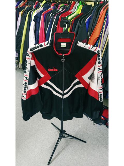 Very Rare - Rare Vintage Diadora Match Winner Training Sweater