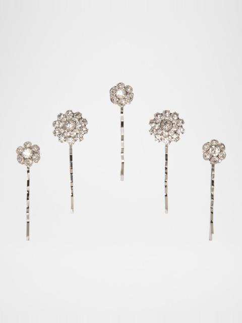 Jennifer Behr Nora Crystal Bobby Pin Set