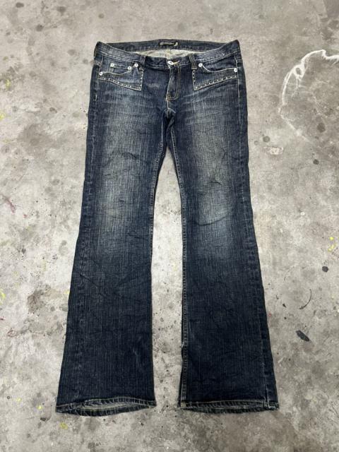Other Designers Designer - FLARED🔥ORIRIN JEANS STUDED DENIM PANT