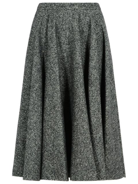 Dolce & Gabbana Dolce & Gabbana Two-Tone Virgin Wool Blend Skirt Women
