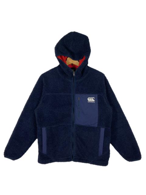 Other Designers Vintage - Vintage Canterbury Fleece Hoodie Jacket Zipper M Size