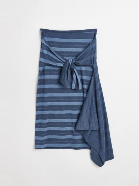 Our Legacy Sash Skirt 70S Jersey Wave Plisse