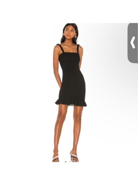 Other Designers NWT REVOLVE krisa Smocked Tank Mini‎ Dress in Black size Small $290