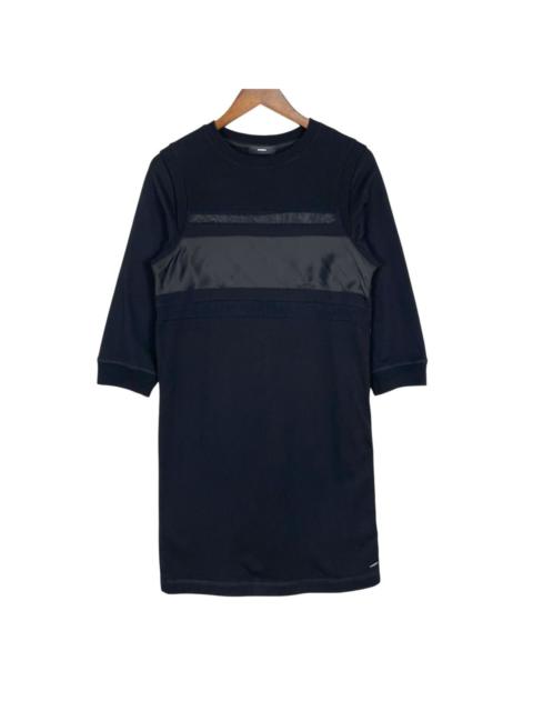 Diesel Vintage Diesel Long Shirt Dress Women Zipper Crewneck