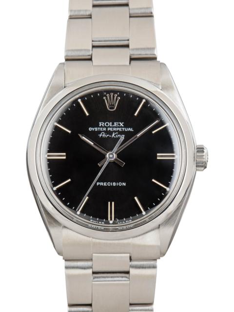 ROLEX Rolex Air-King Stainless Steel 5500 Black Dial