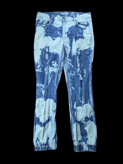 Other Designers Custom - DISTRESSED ACID WASH DENIM PANT