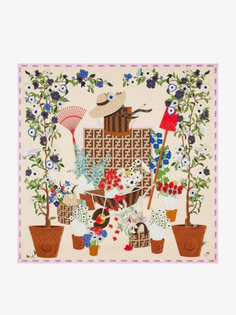 FENDI Fendi Fendi Gardening Foulard
