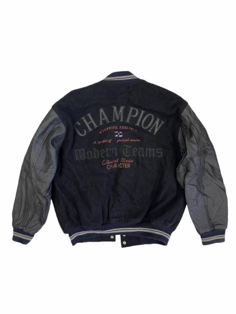 Other Designers Vintage - Vintage Dorme Lson Champion Varsity Jacket