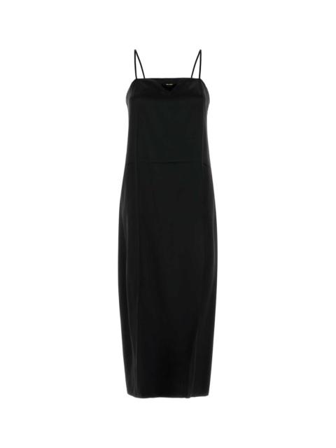 Prada Women Black Satin Dress