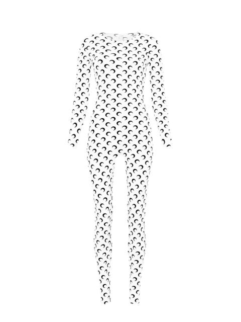 Marine Serre Recycled Jersey Moon Catsuit