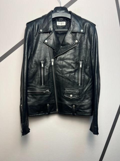 SAINT LAURENT Saint Laurent SLP Authentic 2020 Spring/Summer L01 Sheepskin Motorcycle Jacket