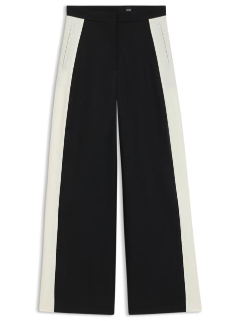 BOSS REGULAR-FIT TRACKSUIT WITH COLOR-BLOCKING