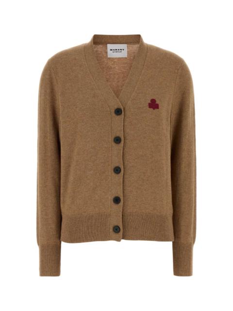 Isabel Marant Étoile Isabel Marant Etoile Women Camel Cotton Blend Karina Cardigan