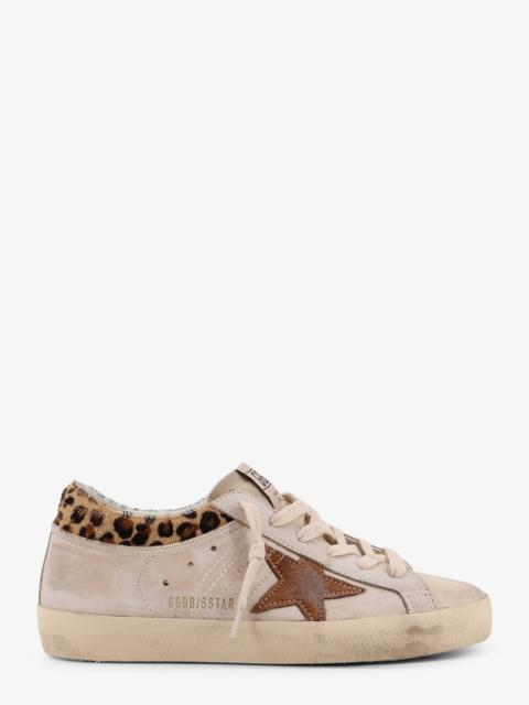Golden Goose Golden Goose Deluxe Brand Super Star With List Leather Sneakers