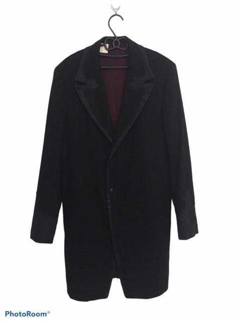 N.Hoolywood N.Hoolywood Turfting Stitch Double Collar Long Jacket Coat