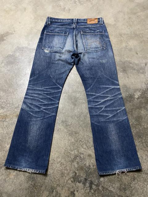 Other Designers Flare Jeans Japanese Roargun Distressed