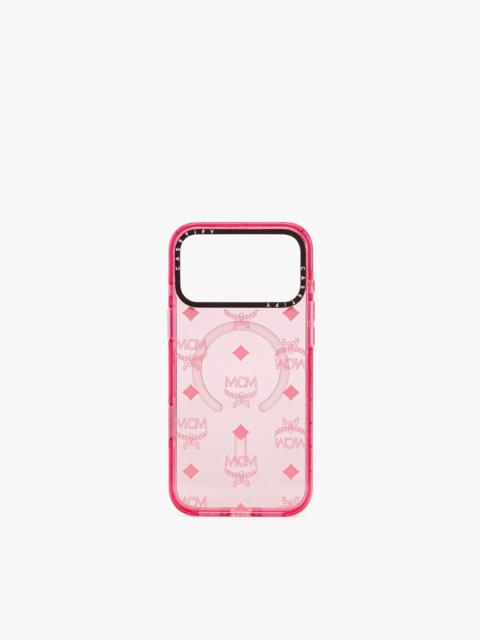 MCM iPhone 17 Pro Max MCM X CASETiFY Monogram Impact iPhone Case