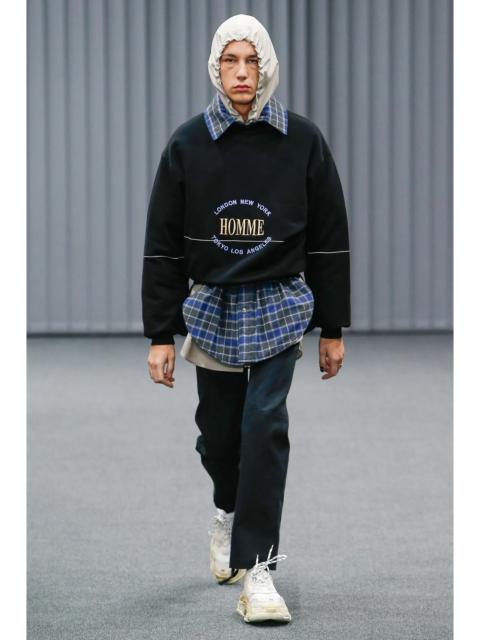 BALENCIAGA Balenciaga - F/W 17 - Oversized Homme Sweater