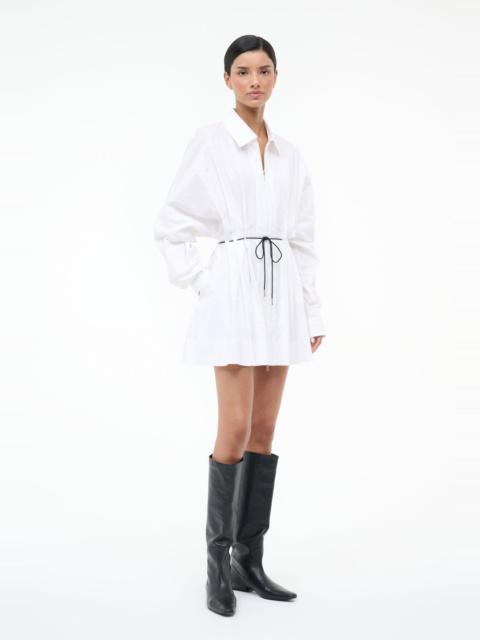 STAUD STAUD CHI DRESS WHITE