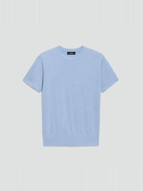 Theory Sweater Tee in Regal Wool