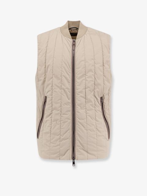 BOSS Boss Nylon Sleeveless Jacket Beige Men